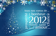 Carte de voeux bonne année 2012 Carte de voeux bonne année 2012