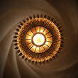 Sun Lamp in Casa Batllo designed by Gaudi Sun Lamp in Casa Batllo designed by Gaudi