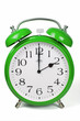Wecker 2 Uhr / Two a clock  - grün / green