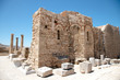 Ruins of ancient temple. Lindos. Rhodes island. Greece Ruins of ancient temple. Lindos. Rhodes island. Greece