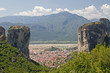 Meteora Rocks and Kalampaka Meteora Rocks and Kalampaka