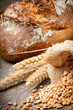 Freshly baked traditional bread Freshly baked traditional bread