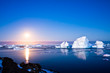 Summer night in Antarctica