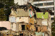 Destroyed the old house. Moscow, Russia