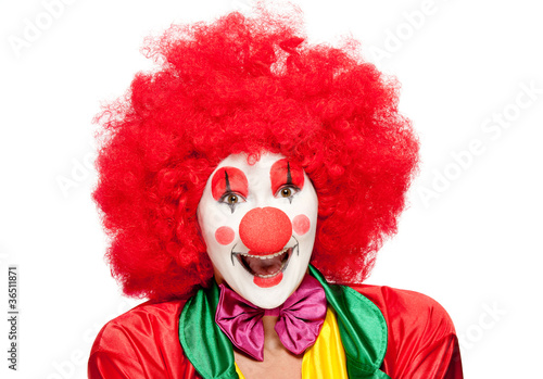 Photo: colorful clown colorful clown