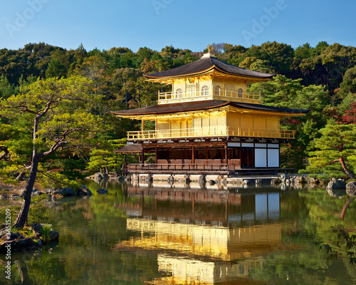 Photo: Kinkakuji Temple (The Golden Pavilion) in Kyoto, Japan Kinkakuji Temple (The Golden Pavilion) in Kyoto, Japan
