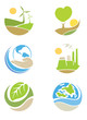 The logos on the theme 