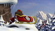 Santa's sleigh jump - version without text in the end Santa's sleigh jump - version without text in the end