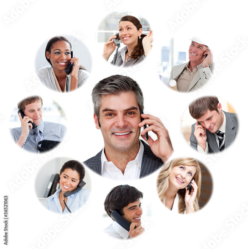 Photo: Illustration about business communication Illustration about business communication