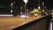 Quaibrücke Zürich bei Dunkelheit