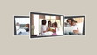 Animated interface about families