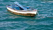 Boats moored at sea