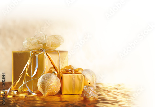 Photo: gold Christmas gold Christmas