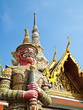 The Red Giant at Wat Phra Kaew in Bangkok The Red Giant at Wat Phra Kaew in Bangkok