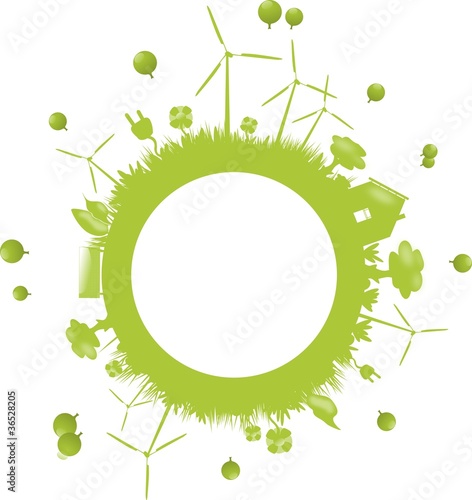 Vektor: Vorlage - Hintergrund - Bio - Ökologie Vorlage - Hintergrund - Bio - Ökologie