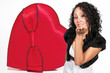 Photo: Woman Blowing a Kiss Woman Blowing a Kiss