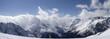 Panorama Mountains. Ski resort.