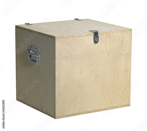 Photo: cubic wooden box cubic wooden box