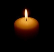 The burning candle