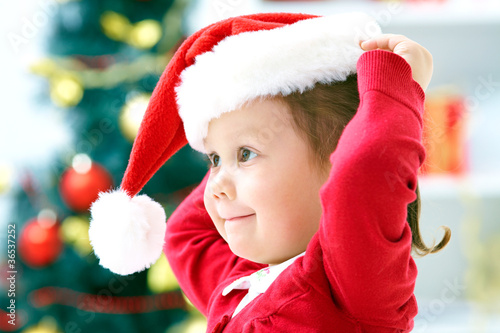 Photo: Christmas girl Christmas girl