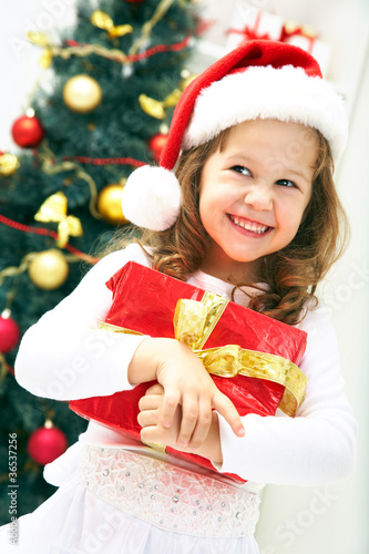 Photo: Christmas girl Christmas girl
