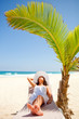 Woman in vacations