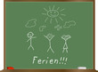 Kinder, Ferien, holiday, Schultafel, blackboard Kinder, Ferien, holiday, Schultafel, blackboard