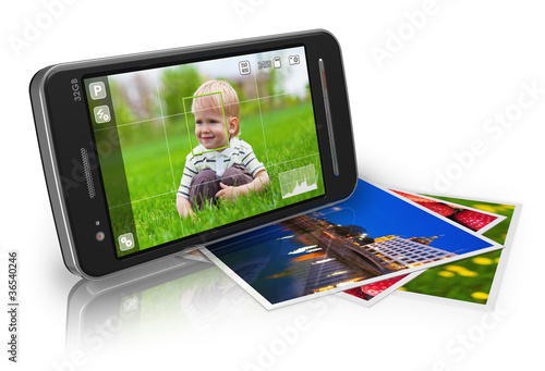Photo: Mobile photography concept Mobile photography concept