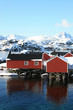 Rorbuer in wintertime Rorbuer in wintertime
