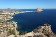 Mediterranean resort Calpe, Costa-Blanca Spain