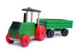 Wooden tractor-trailer