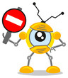 traffic sign robot