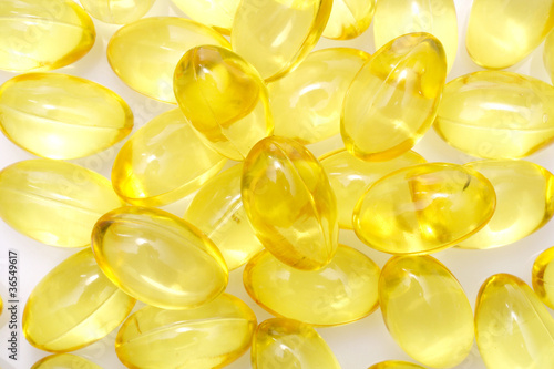 Photo: Cod liver oil capsules Cod liver oil capsules