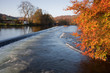 Weir on River Leven, Newby Bridge, Cumbria