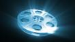 Spinning Film Reel