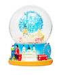 Snow dome with iconic buildings and symbols of London Snow dome with iconic buildings and symbols of London