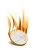 Brennender Euro