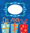Christmas. Frame Color for your design