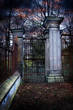 Cemetery gates
