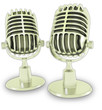 retro microphone 3d