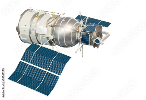 Photo: Telecommunication Satellite Telecommunication Satellite