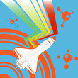 abstract shuttle background