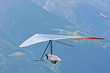 Hanggliding in swiss alps, Switzerland