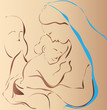 Holy Family stylized