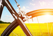 detail of road bicycle