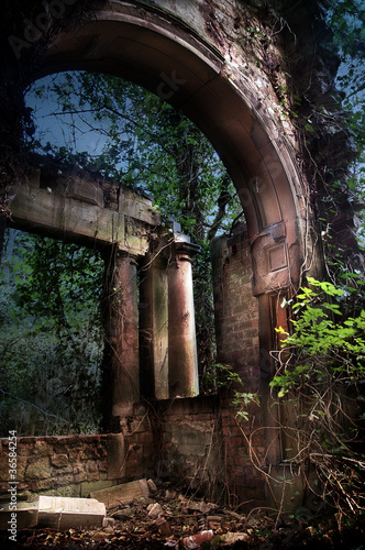 Photo: abbey ruins abbey ruins