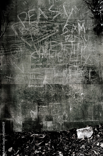 Photo: chalk graffiti chalk graffiti
