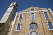 Venice - San Murano island - facade of old church