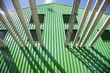 Pipes connected to building outdoors