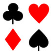 Playing cards signs